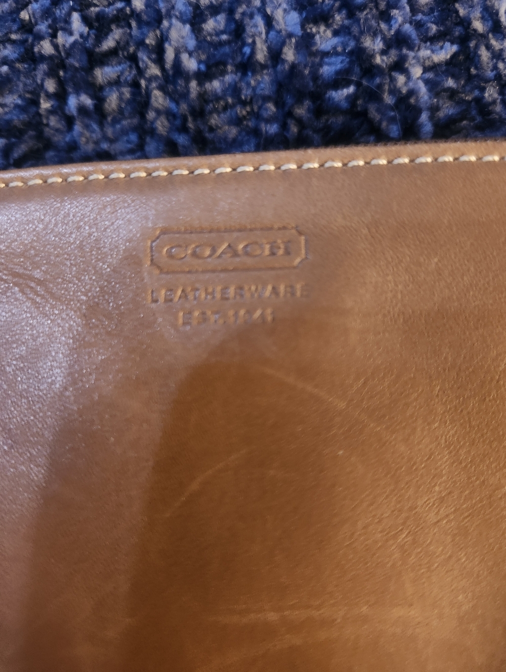 COACH Glove Tanned Leather Wristlet - Picture 3 of 10